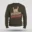 Ghatham Ghatham Men/Unisex Sweatshirt in Olive Green Color